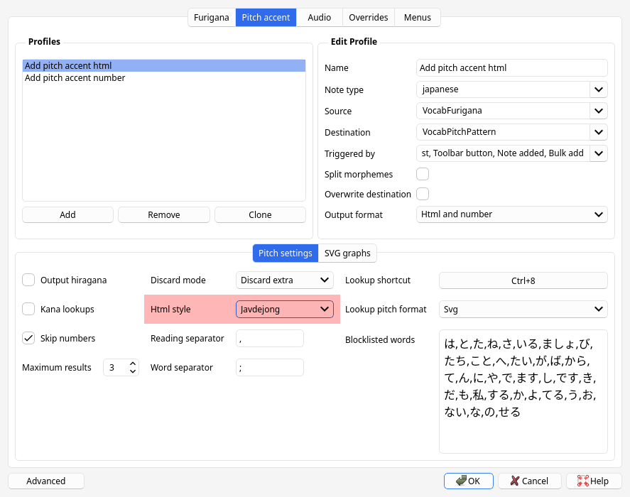 change HTML style